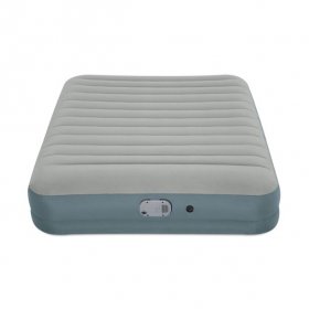 Bestway AlwayzAire Gray 14" Air Mattress Bed with Rechargeable Pump, Queen