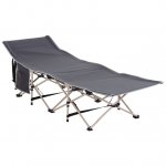 Outsunny Cot for Adults with Carry Bag