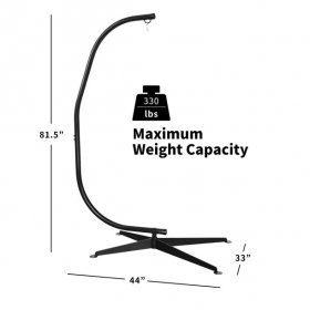 Costway C Hammock Frame Stand Solid Steel Construction
