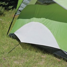 Coleman Sundome 4-Person Dome Camping Tent, 1 Room, Green