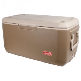 Coleman 120 Qt Xtreme 6 Day Heavy Duty Cooler, 19.25" W, Brown