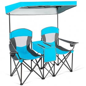 Costway Camping Chair, Blue